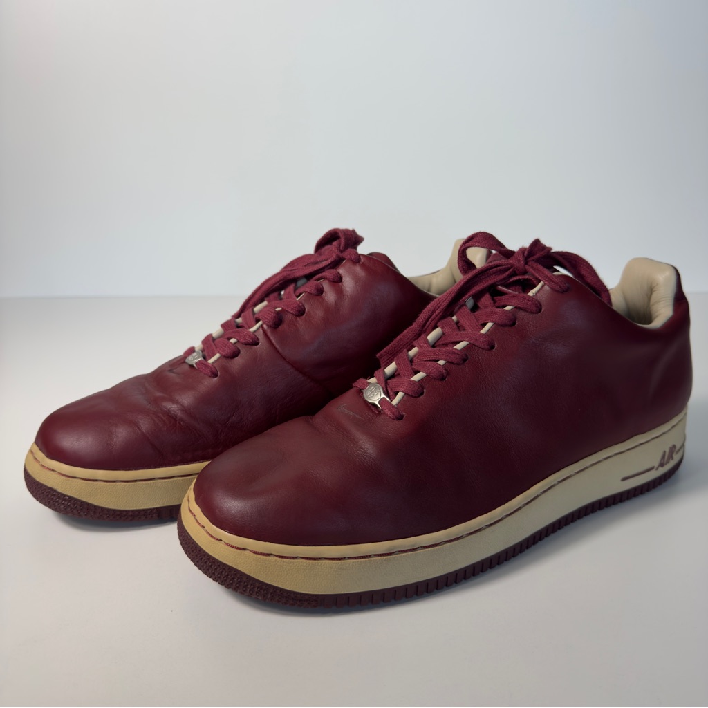 Nike Air Force 1 Lebron Men’s Sneakers Team Red Limited Edition Us 11.5 Burgundy